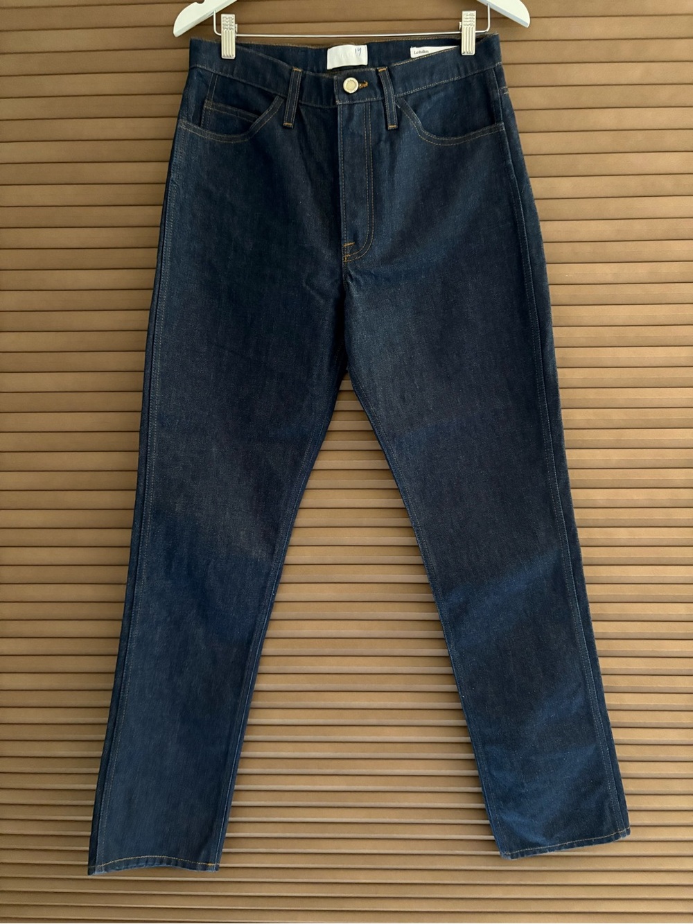 Frame Denim Straight-Leg Jeans in Dark Blue NWOT